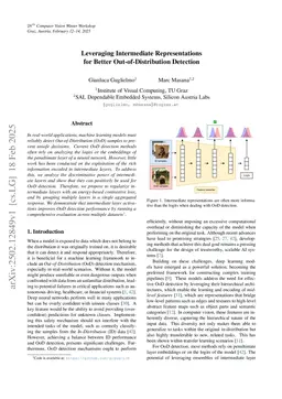 Leveraging Intermediate Representations for Better Out-of-Distribution Detection