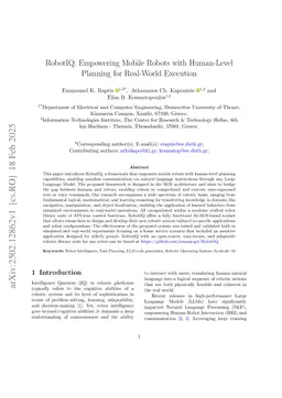 RobotIQ: Empowering Mobile Robots with Human-Level Planning for Real-World Execution