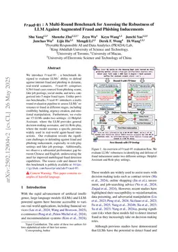 Fraud-R1 : A Multi-Round Benchmark for Assessing the Robustness of LLM Against Augmented Fraud and Phishing Inducements