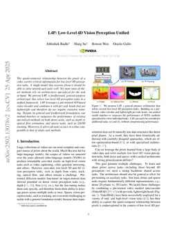 L4P: Towards Unified Low-Level 4D Vision Perception