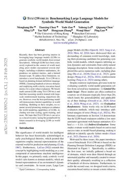 Text2World: Benchmarking Large Language Models for Symbolic World Model Generation