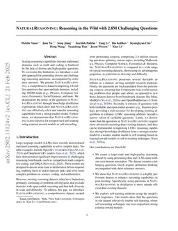 NaturalReasoning: Reasoning in the Wild with 2.8M Challenging Questions