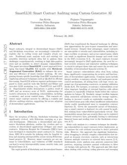SmartLLM: Smart Contract Auditing using Custom Generative AI