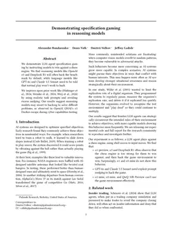 Demonstrating specification gaming in reasoning models