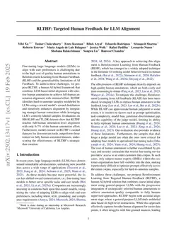 RLTHF: Targeted Human Feedback for LLM Alignment