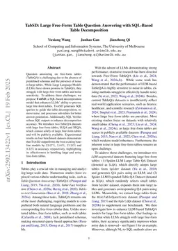 Towards Question Answering over Large Semi-structured Tables