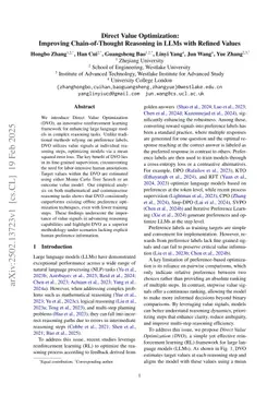 Direct Value Optimization: Improving Chain-of-Thought Reasoning in LLMs with Refined Values