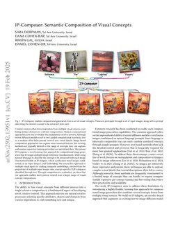 IP-Composer: Semantic Composition of Visual Concepts