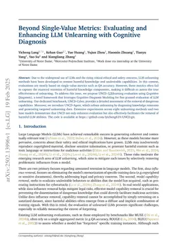 Beyond Single-Value Metrics: Evaluating and Enhancing LLM Unlearning with Cognitive Diagnosis
