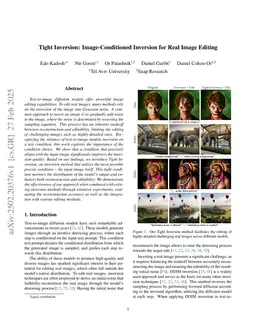 Tight Inversion: Image-Conditioned Inversion for Real Image Editing