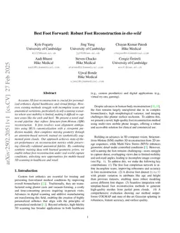 Best Foot Forward: Robust Foot Reconstruction in-the-wild