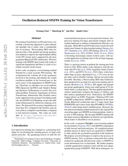 Oscillation-Reduced MXFP4 Training for Vision Transformers