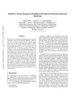 FlexDrive: Toward Trajectory Flexibility in Driving Scene Reconstruction and Rendering