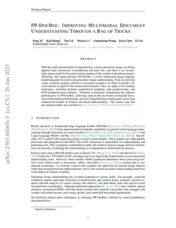 PP-DocBee: Improving Multimodal Document Understanding Through a Bag of Tricks