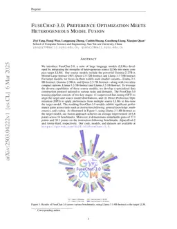 FuseChat-3.0: Preference Optimization Meets Heterogeneous Model Fusion