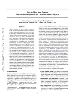 How to Move Your Dragon: Text-to-Motion Synthesis for Large-Vocabulary Objects