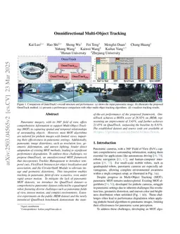 Omnidirectional Multi-Object Tracking