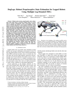 DogLegs: Robust Proprioceptive State Estimation for Legged Robots Using Multiple Leg-Mounted IMUs