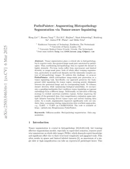 PathoPainter: Augmenting Histopathology Segmentation via Tumor-aware Inpainting