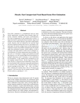 Floxels: Fast Unsupervised Voxel Based Scene Flow Estimation
