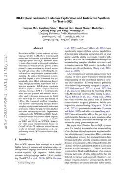 DB-Explore: Automated Database Exploration and Instruction Synthesis for Text-to-SQL