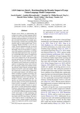 LVLM-Compress-Bench: Benchmarking the Broader Impact of Large Vision-Language Model Compression