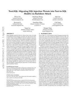 Are Your LLM-based Text-to-SQL Models Secure? Exploring SQL Injection via Backdoor Attacks