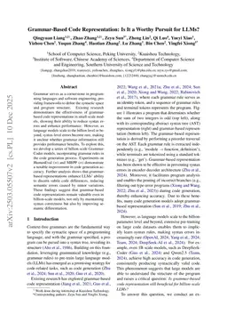 Grammar-Based Code Representation: Is It a Worthy Pursuit for LLMs?