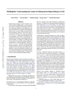 WikiBigEdit: Understanding the Limits of Lifelong Knowledge Editing in LLMs