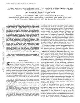 ZO-DARTS++: An Efficient and Size-Variable Zeroth-Order Neural Architecture Search Algorithm