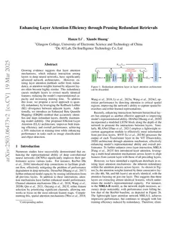 Enhancing Layer Attention Efficiency through Pruning Redundant Retrievals