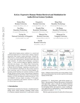 ExGes: Expressive Human Motion Retrieval and Modulation for Audio-Driven Gesture Synthesis