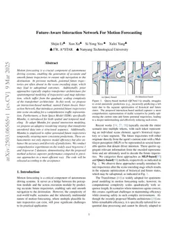 Future-Aware Interaction Network For Motion Forecasting