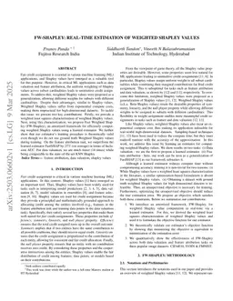 FW-Shapley: Real-time Estimation of Weighted Shapley Values