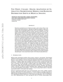 You Point, I Learn: Online Adaptation of Interactive Segmentation Models for Handling Distribution Shifts in Medical Imaging