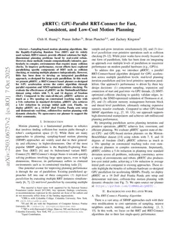 pRRTC: GPU-Parallel RRT-Connect for Fast, Consistent, and Low-Cost Motion Planning