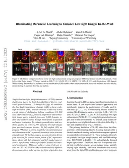 Illuminating Darkness: Learning to Enhance Low-light Images In-the-Wild