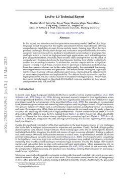 LexPro-1.0 Technical Report