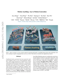 Motion Anything: Any to Motion Generation