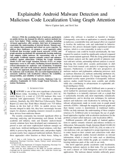 Explainable Android Malware Detection and Malicious Code Localization Using Graph Attention