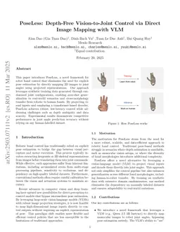 PoseLess: Depth-Free Vision-to-Joint Control via Direct Image Mapping with VLM