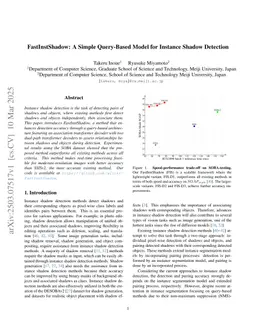FastInstShadow: A Simple Query-Based Model for Instance Shadow Detection
