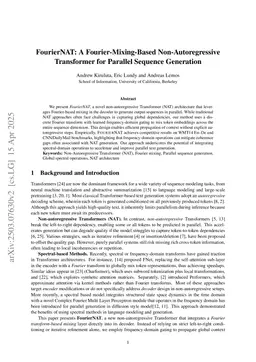 FourierNAT: A Fourier-Mixing-Based Non-Autoregressive Transformer for Parallel Sequence Generation