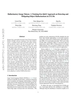 Hallucinatory Image Tokens: A Training-free EAZY Approach on Detecting and Mitigating Object Hallucinations in LVLMs