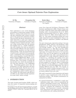 Cost-Aware Optimal Pairwise Pure Exploration