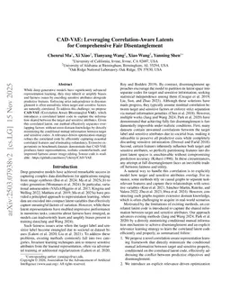 CAD-VAE: Leveraging Correlation-Aware Latents for Comprehensive Fair Disentanglement