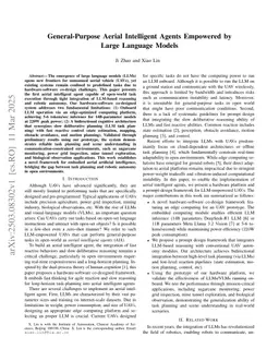 General-Purpose Aerial Intelligent Agents Empowered by Large Language Models