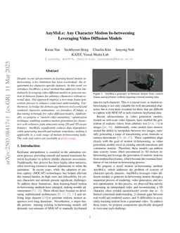 AnyMoLe: Any Character Motion In-betweening Leveraging Video Diffusion Models