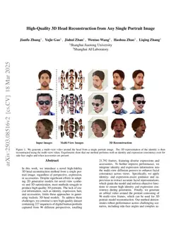 High-Quality 3D Head Reconstruction from Any Single Portrait Image