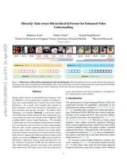 HierarQ: Task-Aware Hierarchical Q-Former for Enhanced Video Understanding